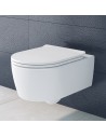 WC školjka Villeroy & Boch Avento rimless z desko